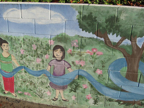 ribbon of life mural 02