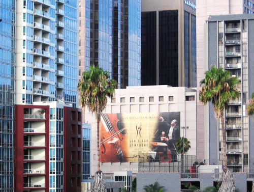 san diego symphony banner downtown