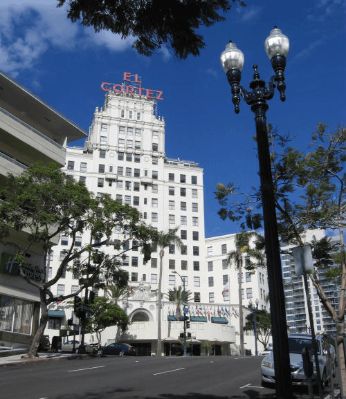 san diego's landmark el cortez hotel