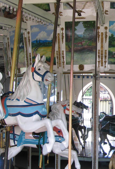 seaport village carousel horses