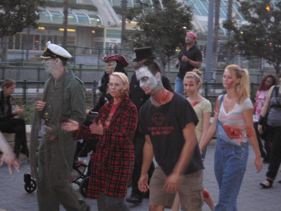 walking dead approach san diego's gaslamp
