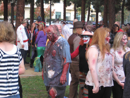 miserable zombies seem quite decayed