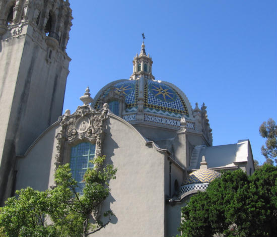 museum of man and california tower from the east