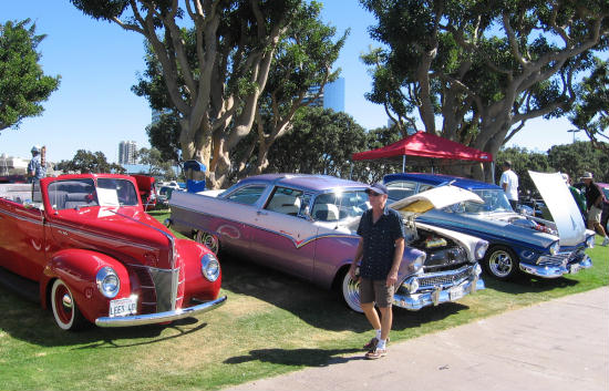 mustangs by the bay and cool cars