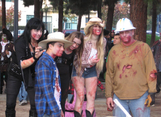 nasty zombies out to eat your flesh