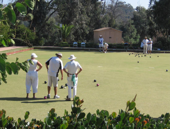 san diego lawn bowling club in balboa park