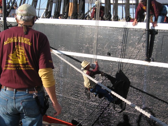 star of india gets ready to sail
