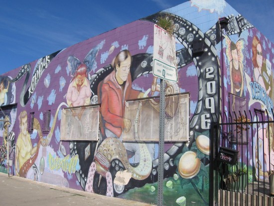 Corner of cool Barrio Logan Kippy's building.