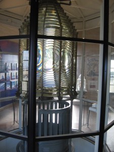 13 A small museum by the lighthouse includes the original Fresnel lens.