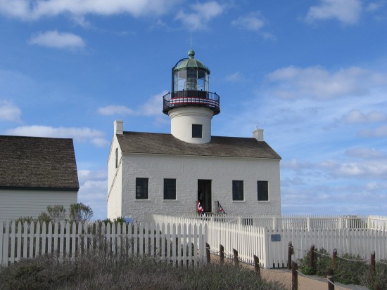 17 Another view of Point Loma's historic old lighthouse.