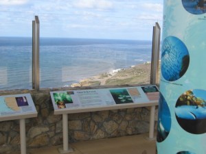 19 A good place to spot migrating grey whales during the winter months.