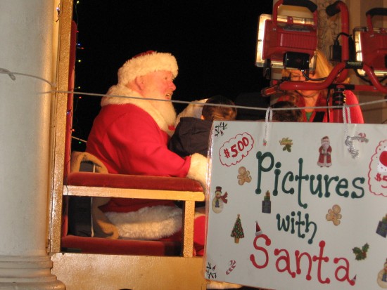 One of several Santas in Balboa Park.