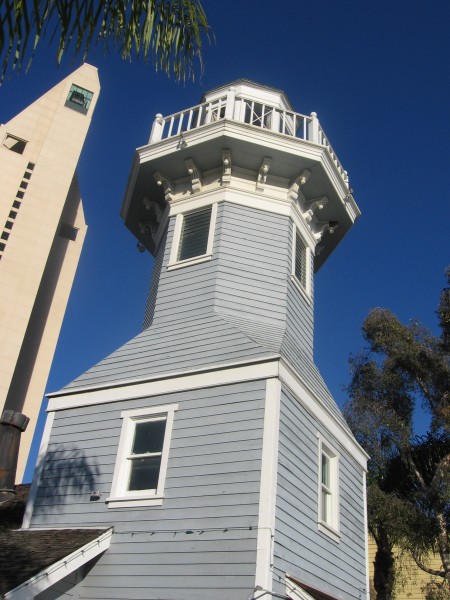 Cookie shop lighthouse at Seaport Village.
