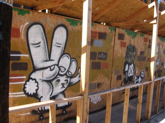 Street art on 8th Avenue in downtown San Diego.