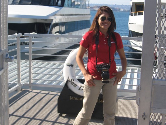 Harbor cruise photographer get photographed!