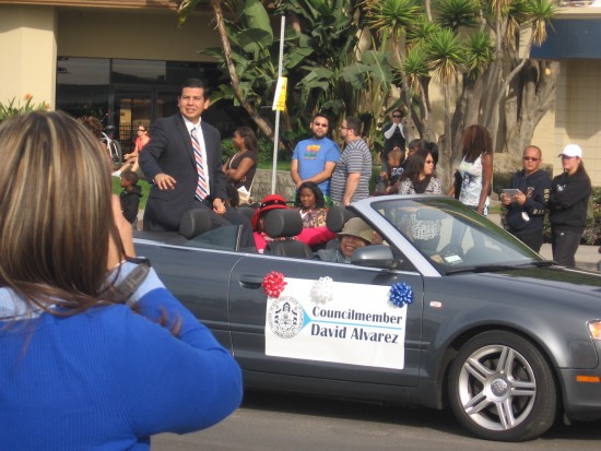 Candidate for San Diego Mayor, David Alvarez.