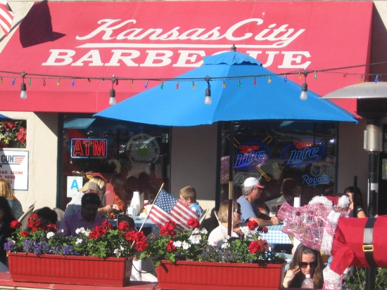 The very popular Kansas City Barbeque in downtown San Diego.
