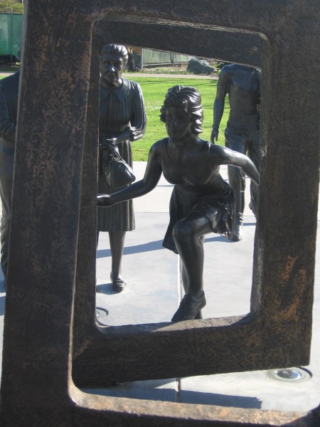 Young lady begins cancer treatment, feeling uncertain.