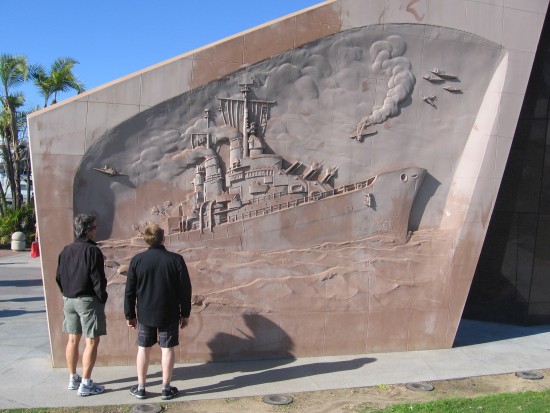 Guys check out the USS San Diego Memorial.