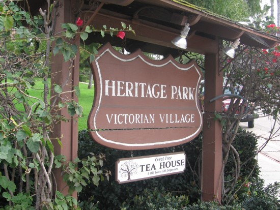 Heritage Park is located near Old Town San Diego.