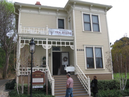McConaughy House is home to the Coral Tree Tea House.