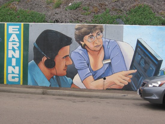 Young people have an opportunity to earn a paycheck.