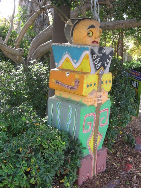 Joyful works of art can be found everywhere.