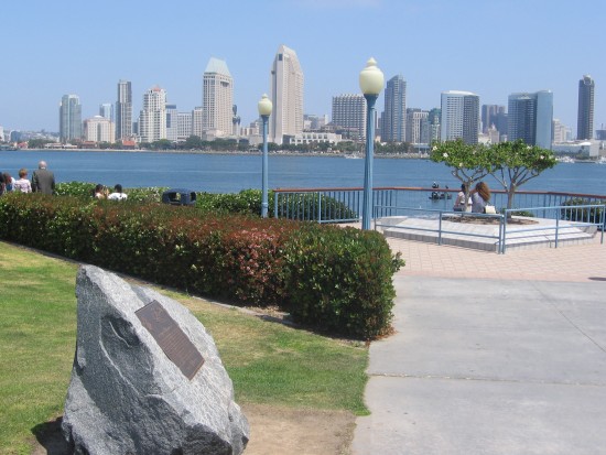 Historical marker is located near east end of Centennial Park.