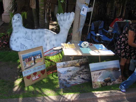 Advocating for the protection of seals.