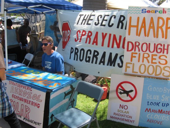 Secret chemtrail and HAARP programs are opposed.