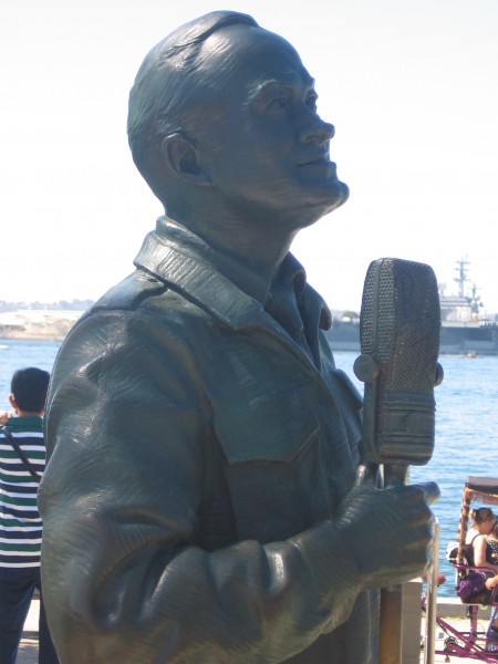 The famous profile of legendary comedian Bob Hope.