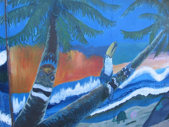 Another great section of Bibbey's crazy mural.