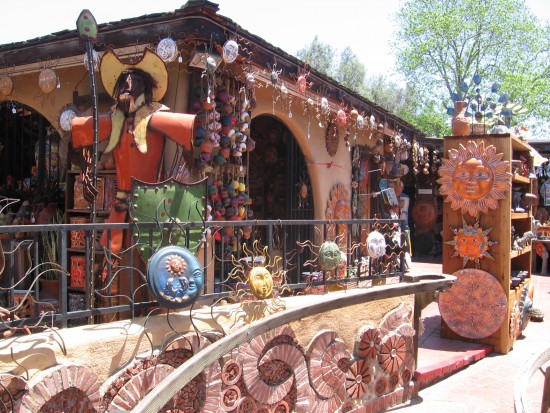 Miranda's Courtyard in San Diego's Old Town.