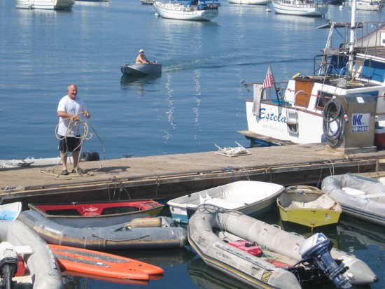 Life on the water near San Diego Coast Guard Station.