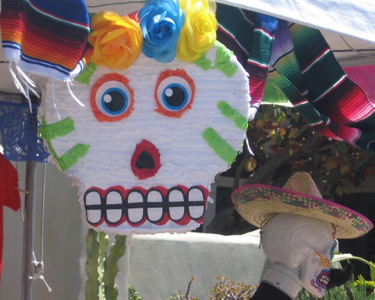 Colorful Mexican ornaments and gifts seemed to be everywhere.