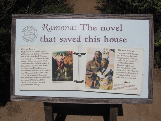 Ramona, a famous novel, saved historic buildings in Old Town.