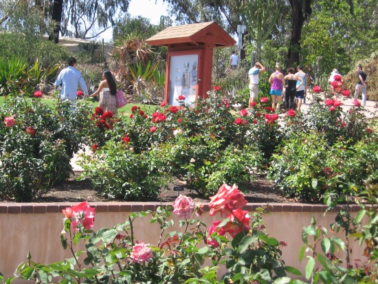 Looking north toward main entrance near Park Boulevard bridge.