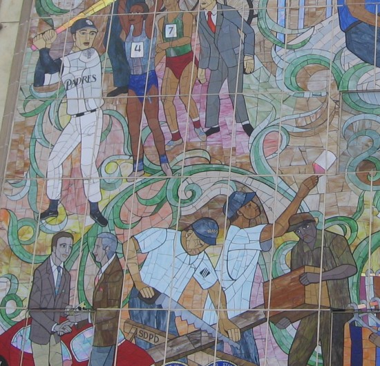 Beautiful mural is loaded with life and color!