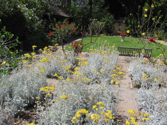 This beautiful garden is a popular wedding location.