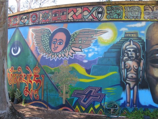 The WorldBeat Cultural Center is based in an old water tower.