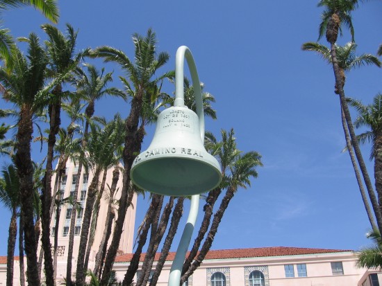 El Camino Real bell by County Administration Building.