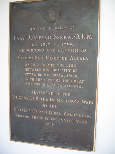 Petra de Mallorca, Spain linked to Father Junipero Serra.