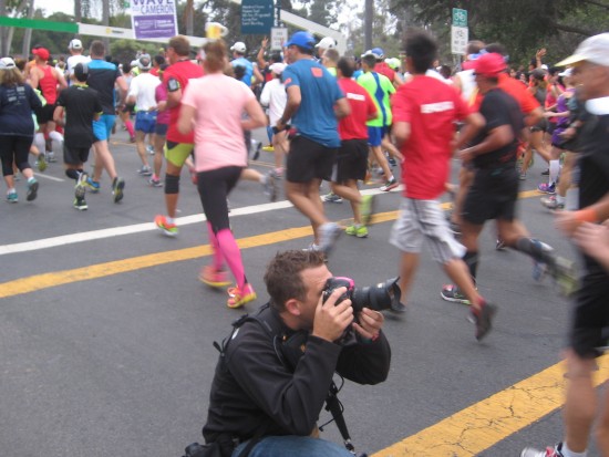 Photos were being taken all over the place.