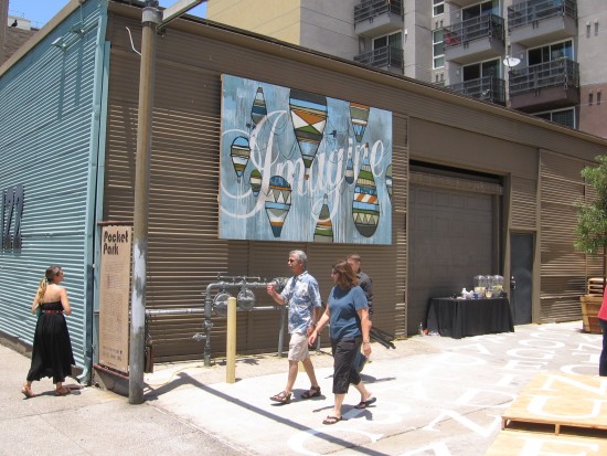 East Village has a cool new gathering place.