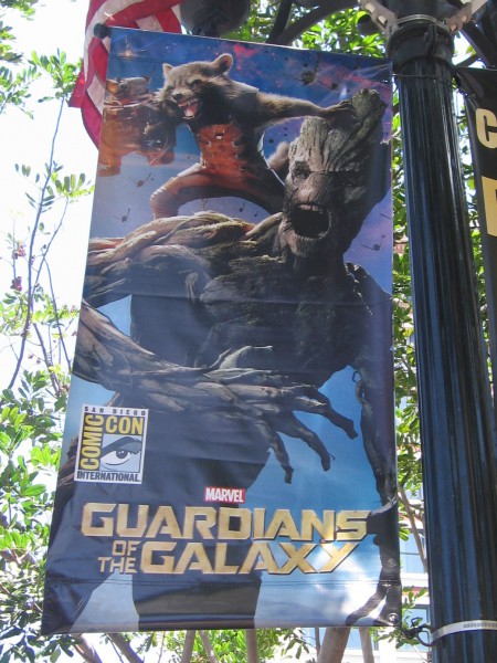 Groot and Rocket are ready to fight cosmic evil.