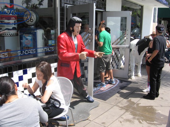 Moo Time Creamery features a frozen Elvis.