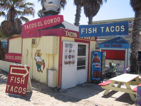 Fish tacos are a San Diego specialty!