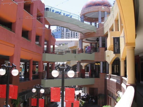 Many bridges and walkways connect different areas.