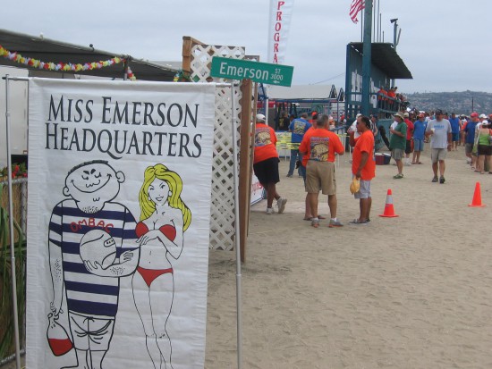 Miss Emerson Headquarters is on sandy Emerson Street.