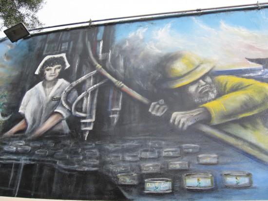 Tuna cannery worker and a Little Italy fisherman.